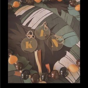 Custom Initial Keychain